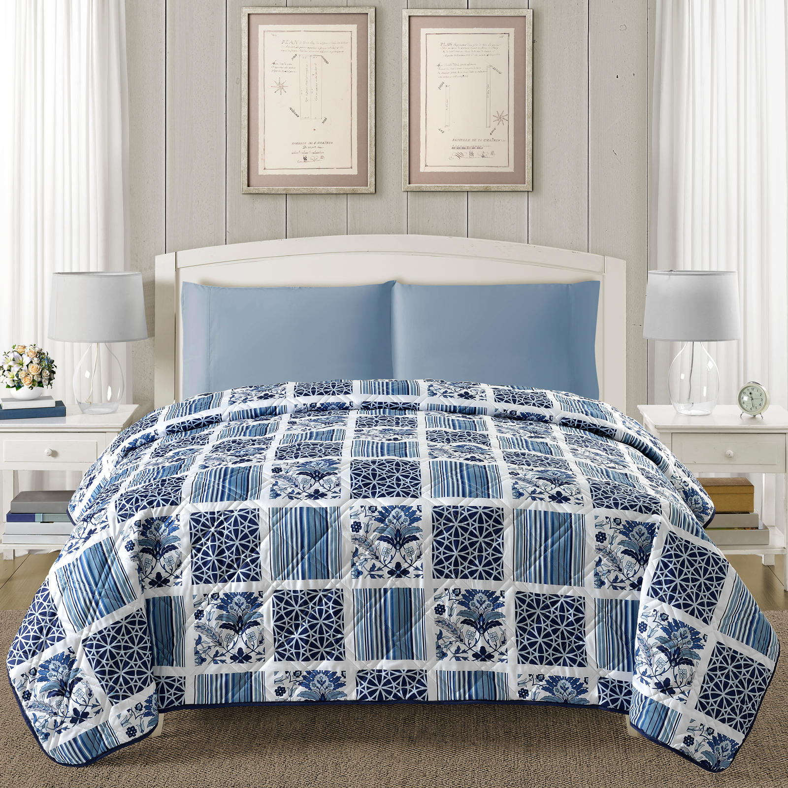 Great Price Ariana Quilt - Blue
