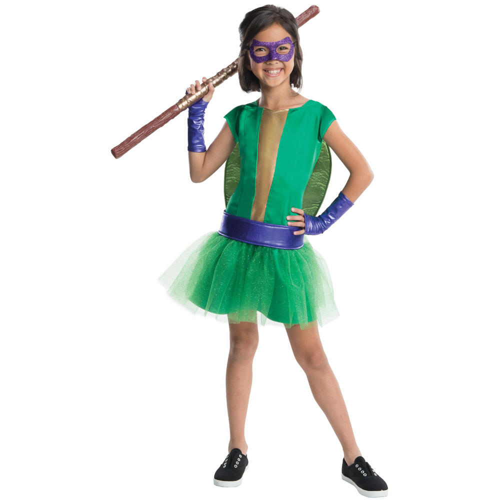 Teenage Mutant Ninja Turtles Girls' Donatello Tutu Halloween Costume