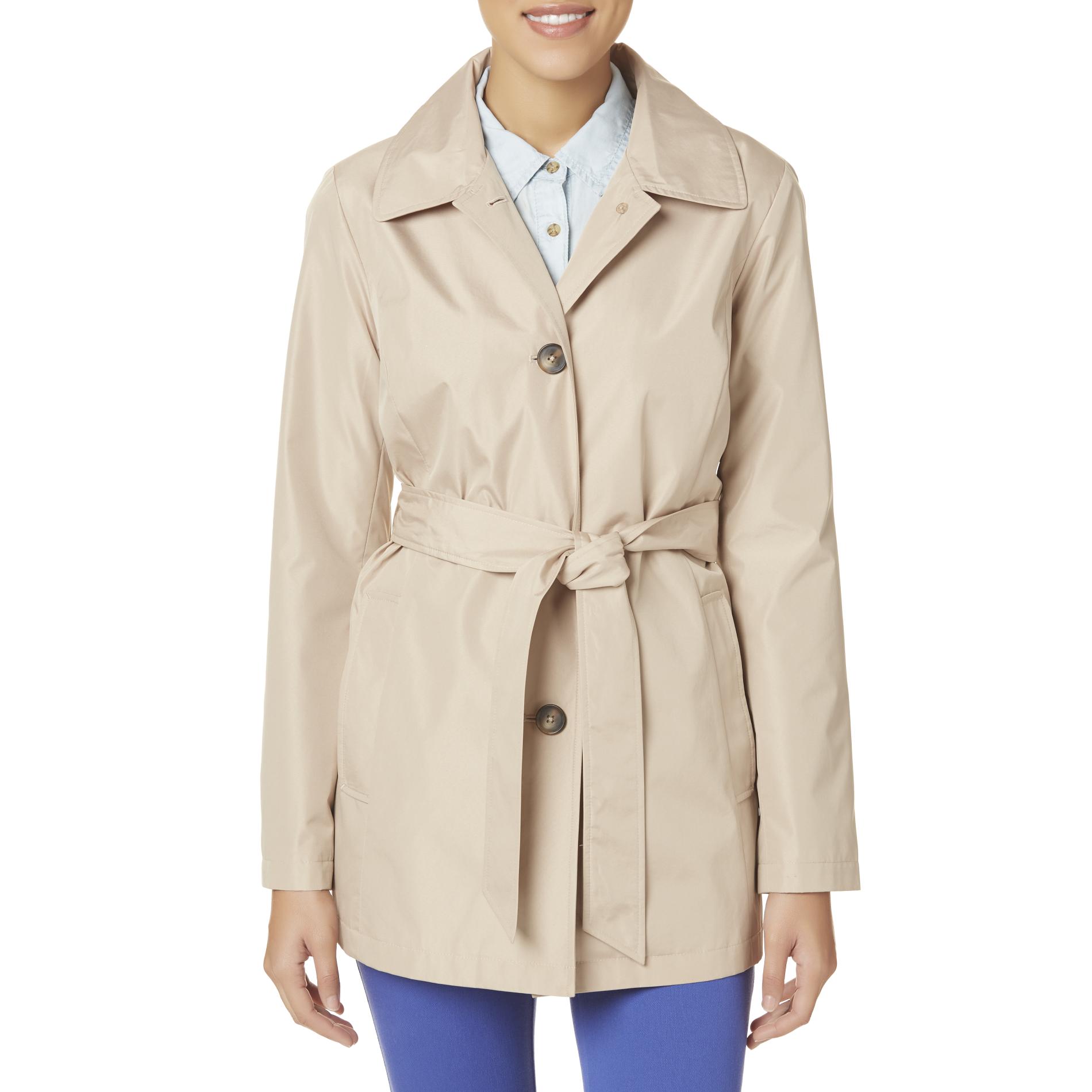 sears womens coats plus size