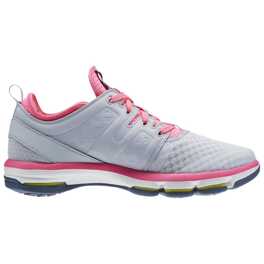 Reebok Women's CloudRide DMX Gray/Pink Walking Shoe