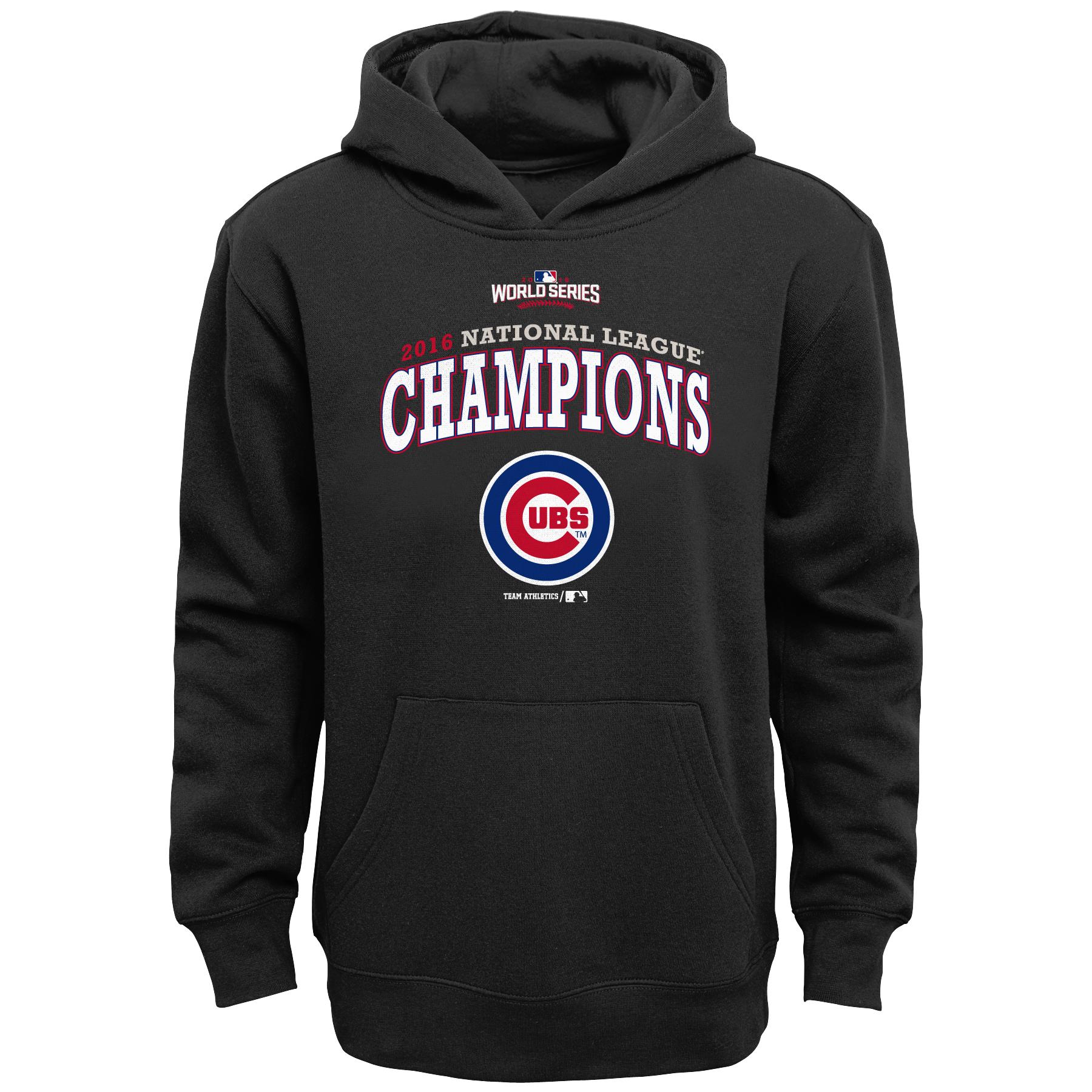 MLB Chicago Cubs 2016 National League Champions Youth Hoodie, Size: Small MLB Chicago Cubs 2016 National League Champions Youth Hoodie, Size: Small