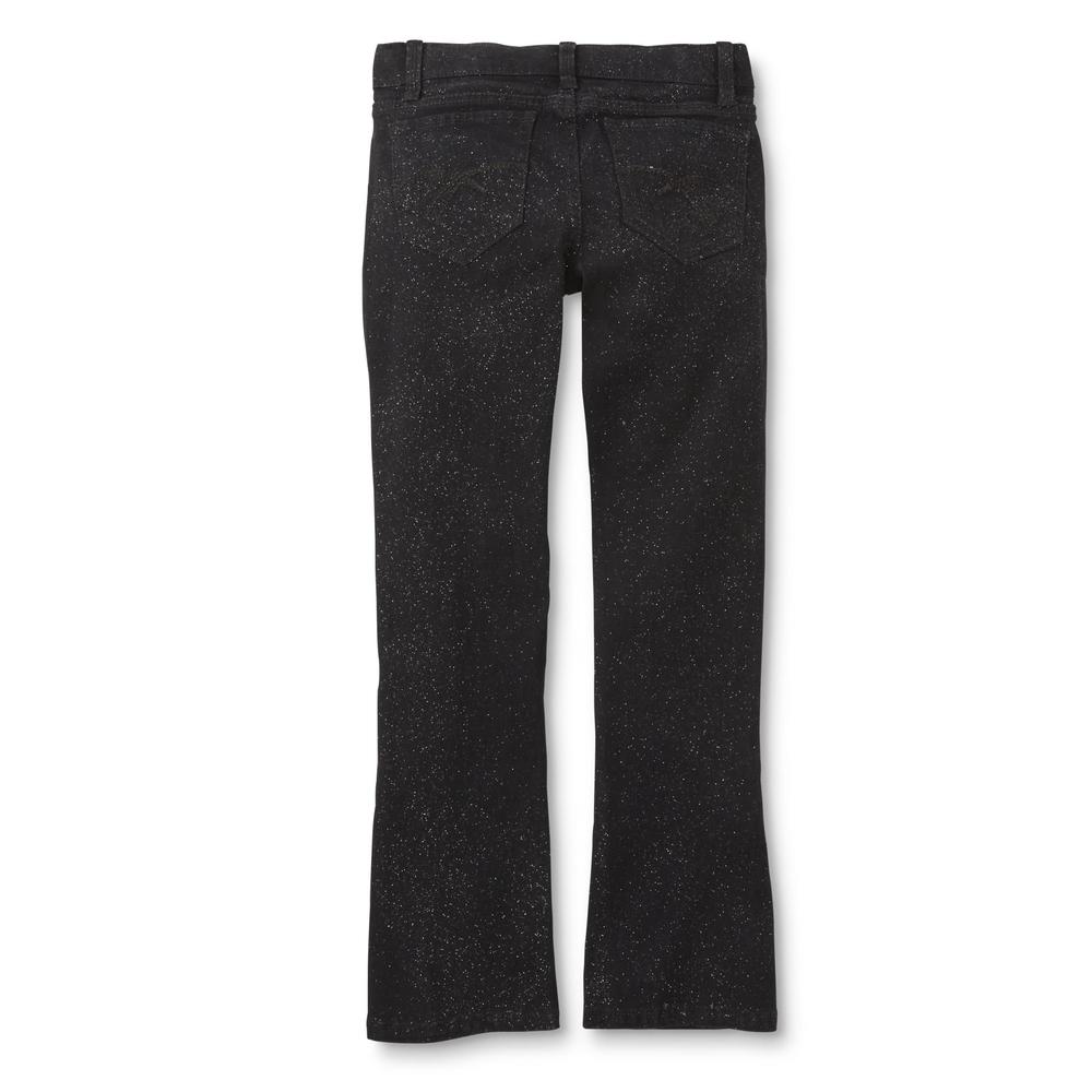 Piper Faves Girl's Bootcut Jeans - Glitter
