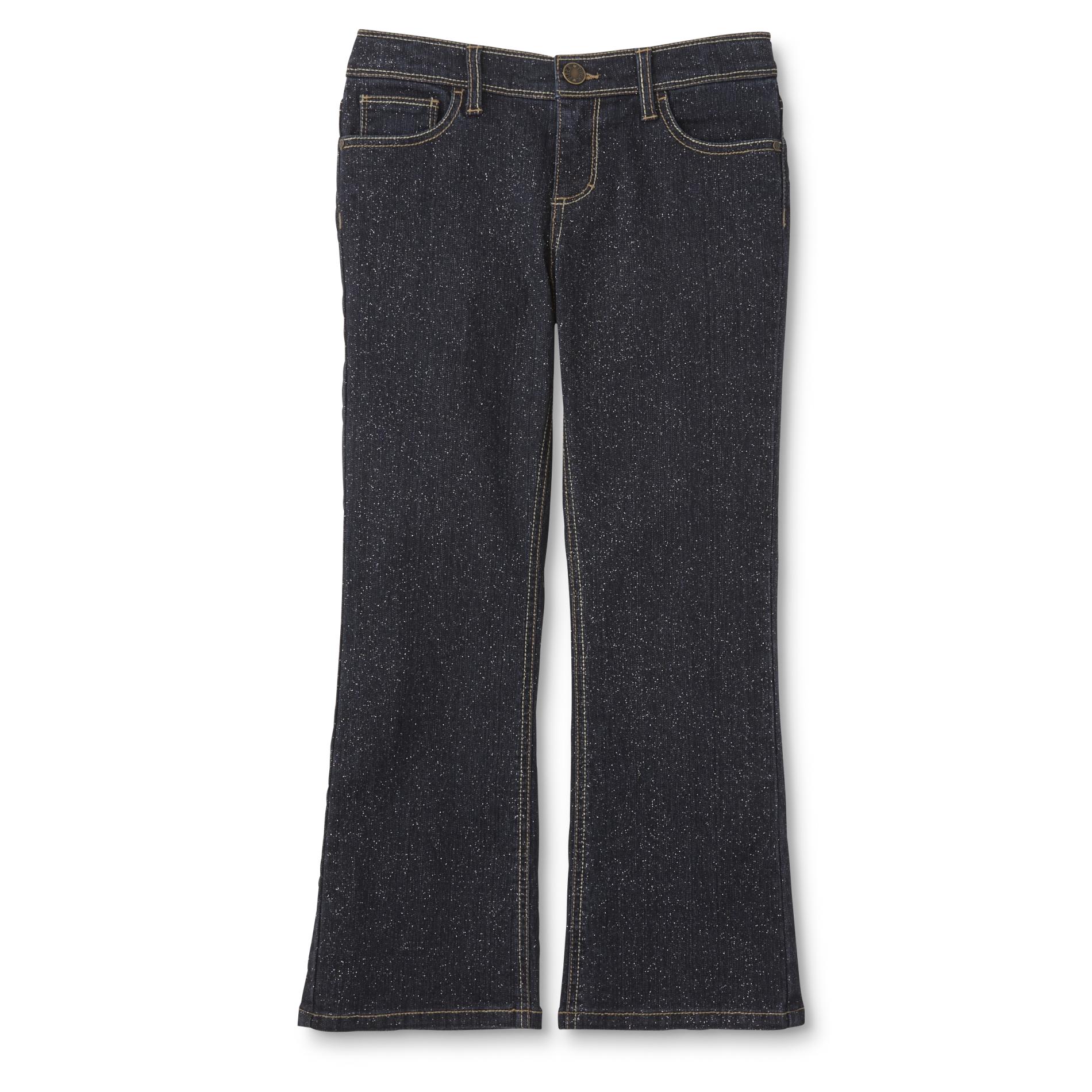 Piper Faves Girls' Bootcut Jeans - Glitter