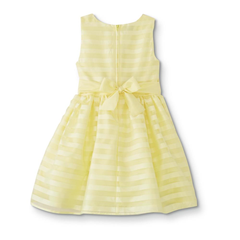 Special Editions Girls' Occasion Dress - Striped