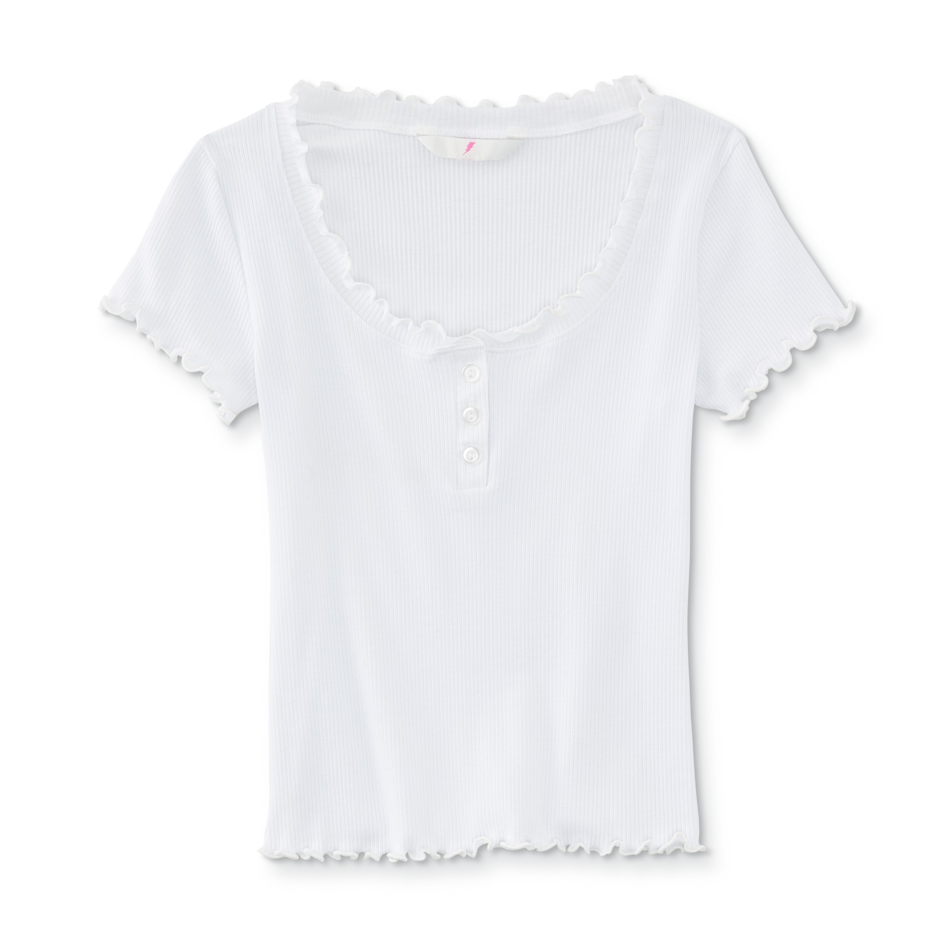 Amplify Juniors' Cropped Henley