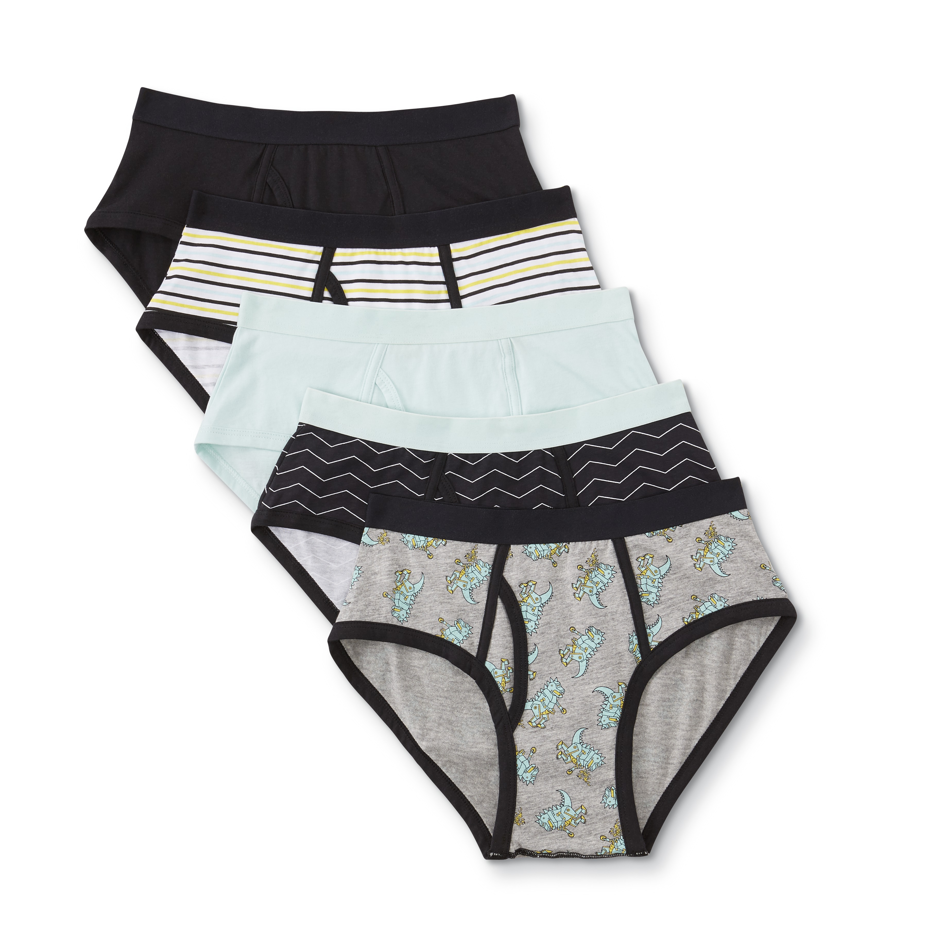 Simply Styled  Boys' 5-Pack Briefs