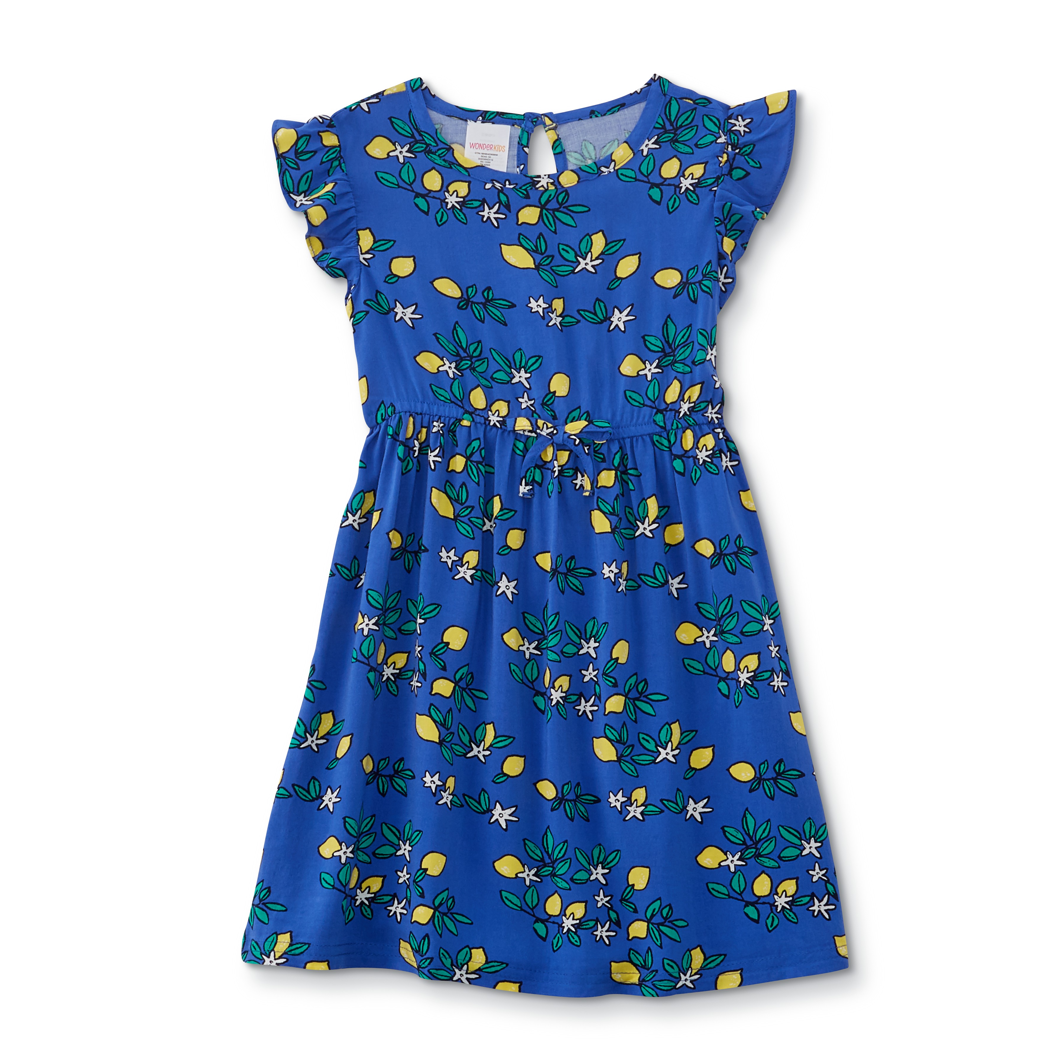 WonderKids  Infant & Toddler Girls' Woven Skater Dress - Lemons