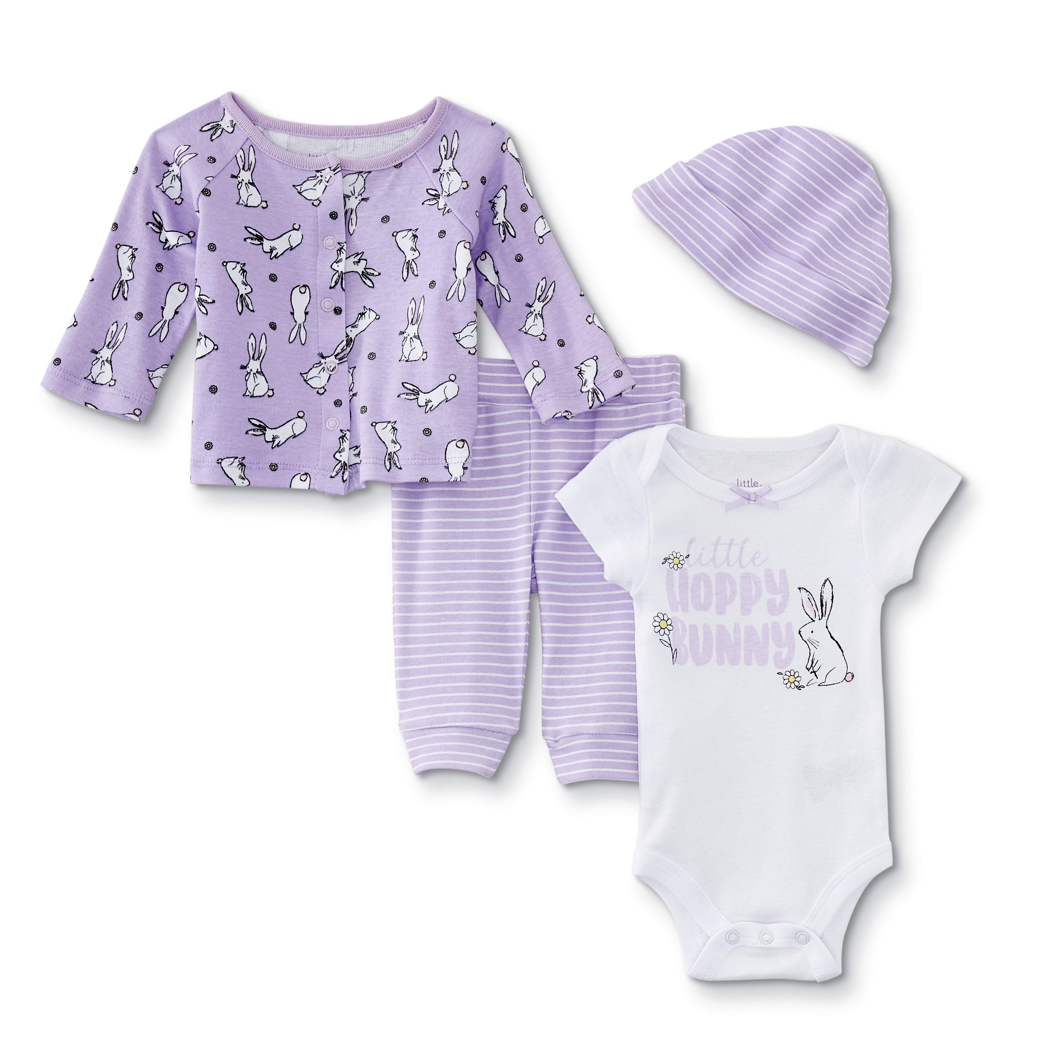 Little Wonders  Infant Girls' 4-Piece Set