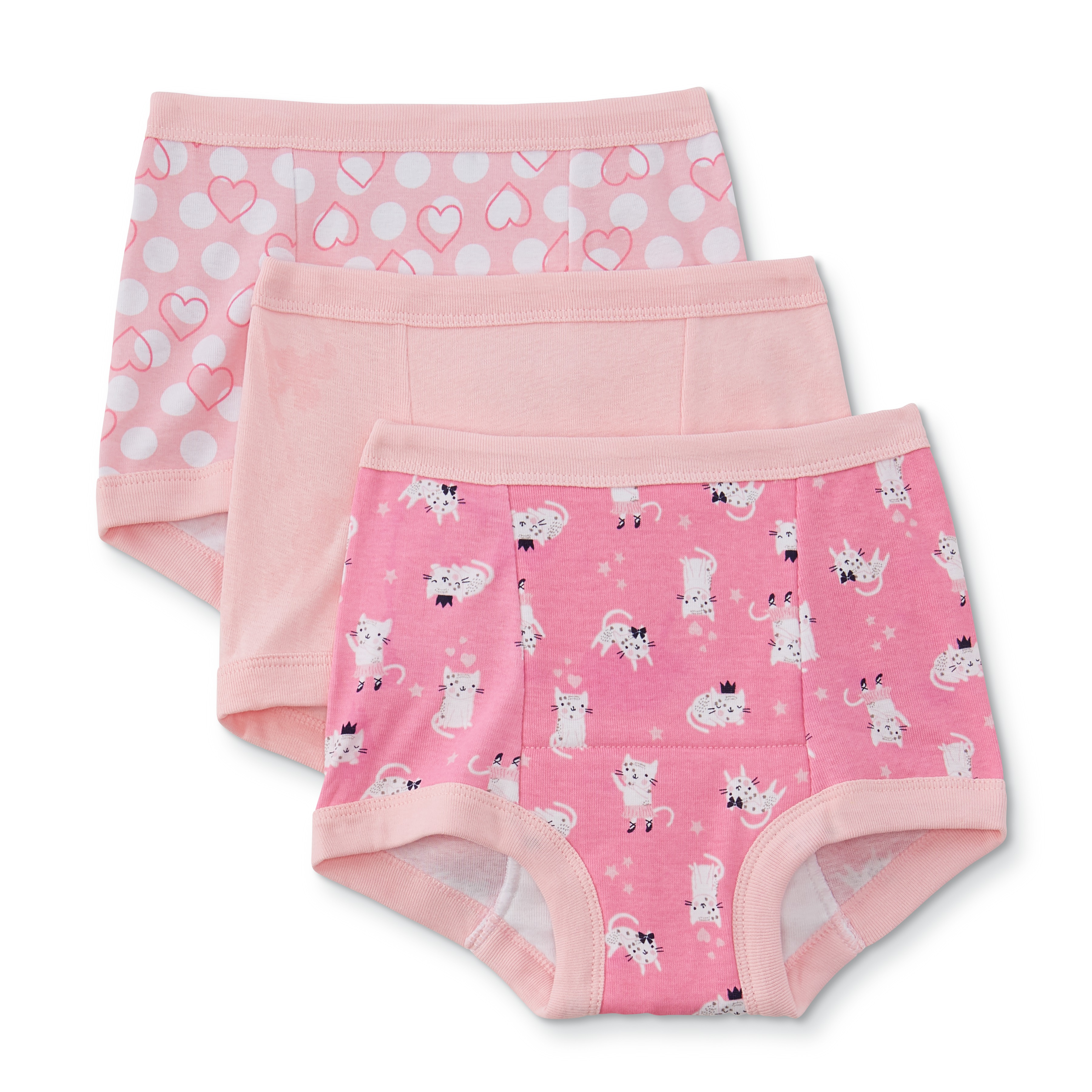 Simply Styled  Toddler Girls' Briefs Underwear 3-Pack