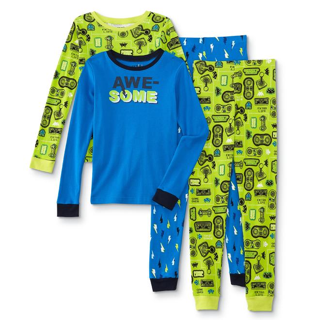 Joe Boxer Boys' 2Pairs Pajama Set Awesome