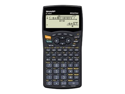 Sharp EL-W535B WriteView Scientific Calculator