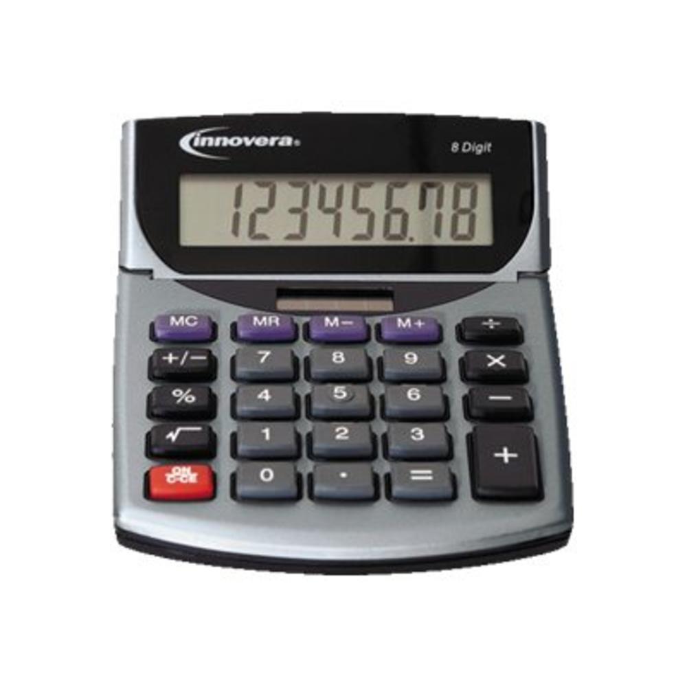 Innovera IVR15927 15925 Handheld Calculator, Eight-Digit LCD