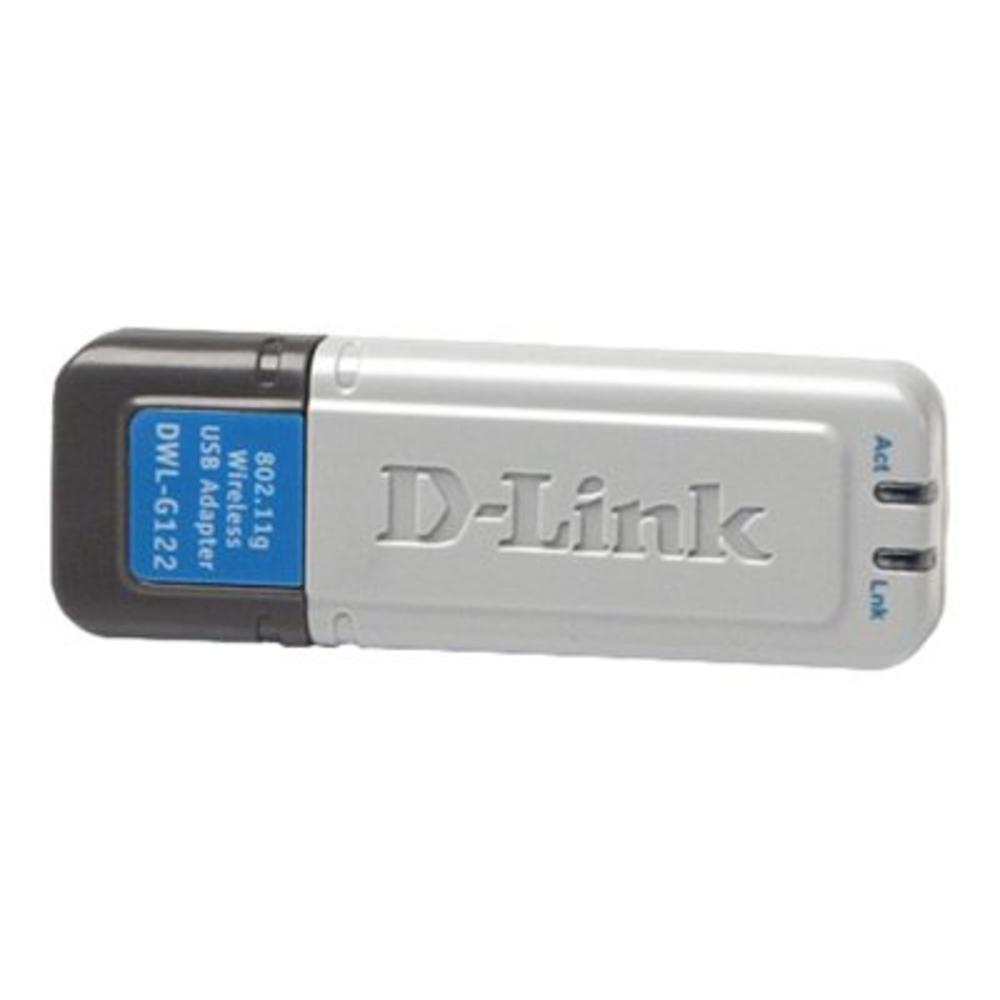 D-Link DWL-G122 Compact Wireless USB Adapter, 802.11g, 54Mbps