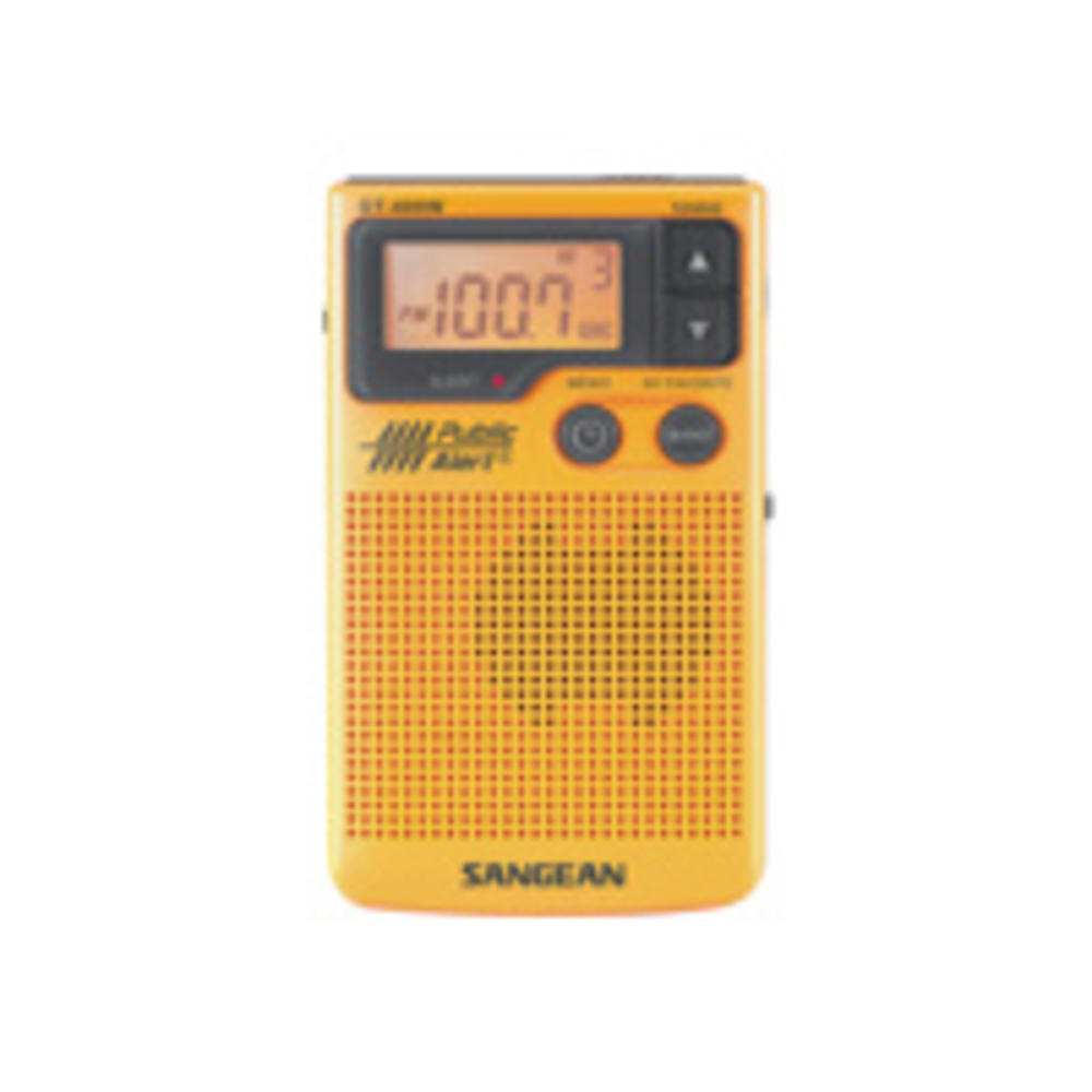 Sangean DT-400W AM/FM Digital Weather Alert Pocket Radio