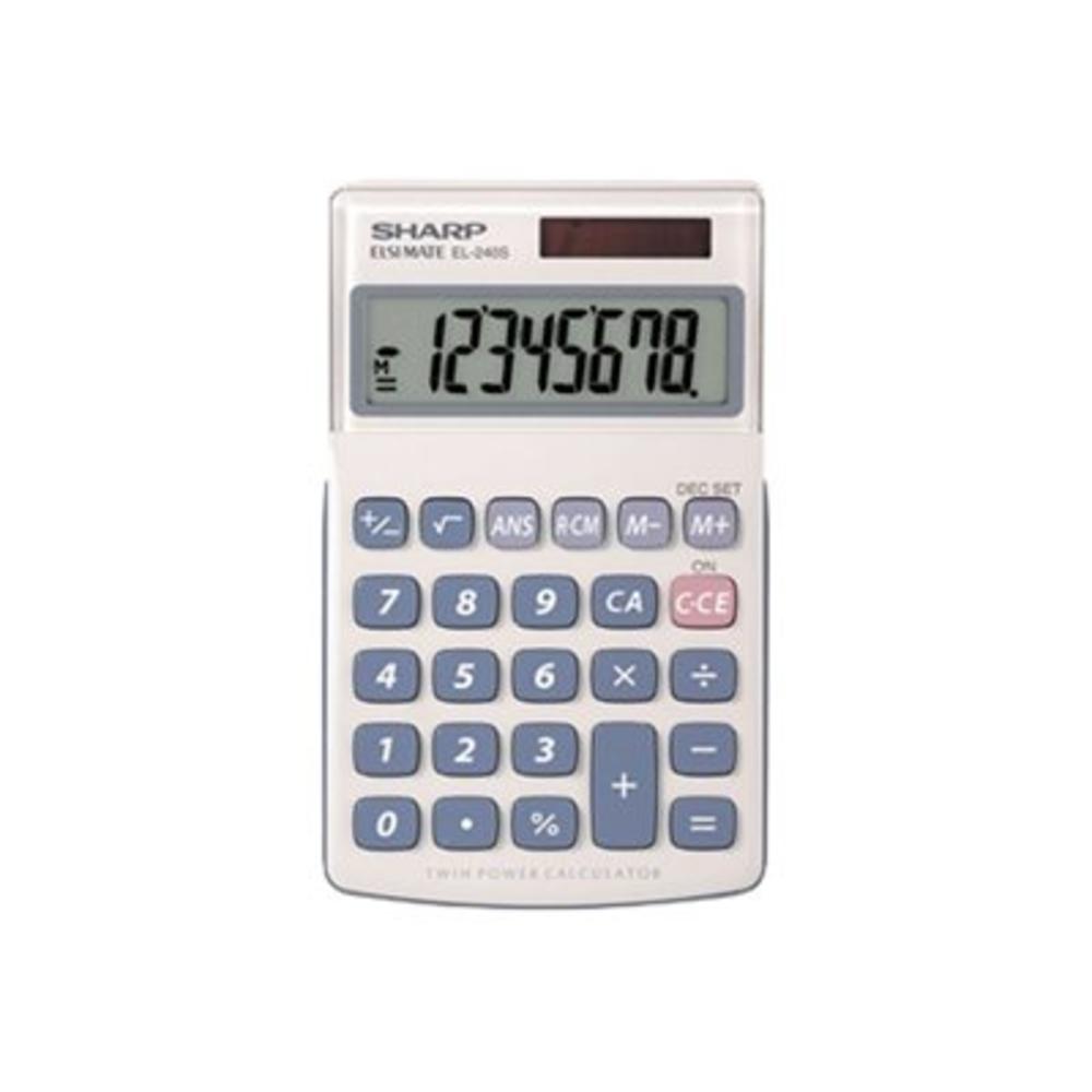 Sharp SHREL240SAB EL240SB Handheld Business Calculator