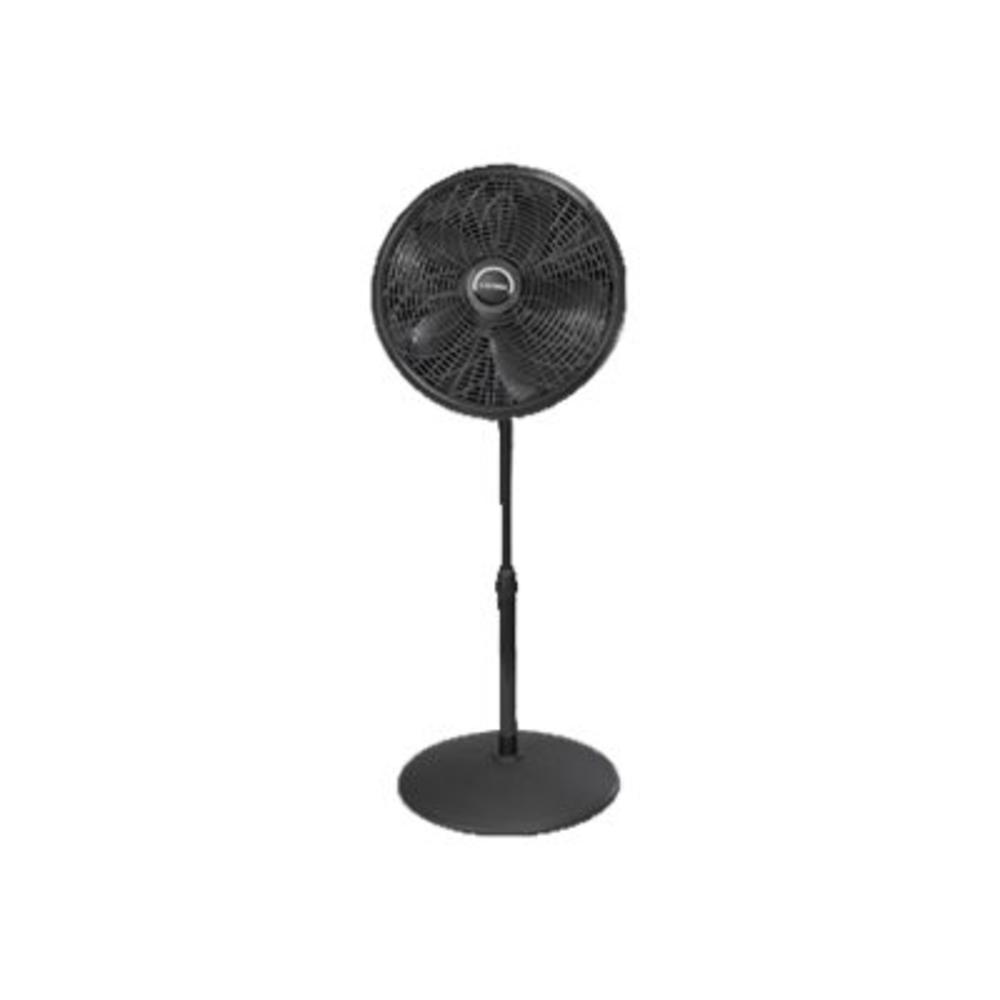 Lasko Products 1827 18 In. Adjustable Elegance and Performance Pedestal Fan - Black