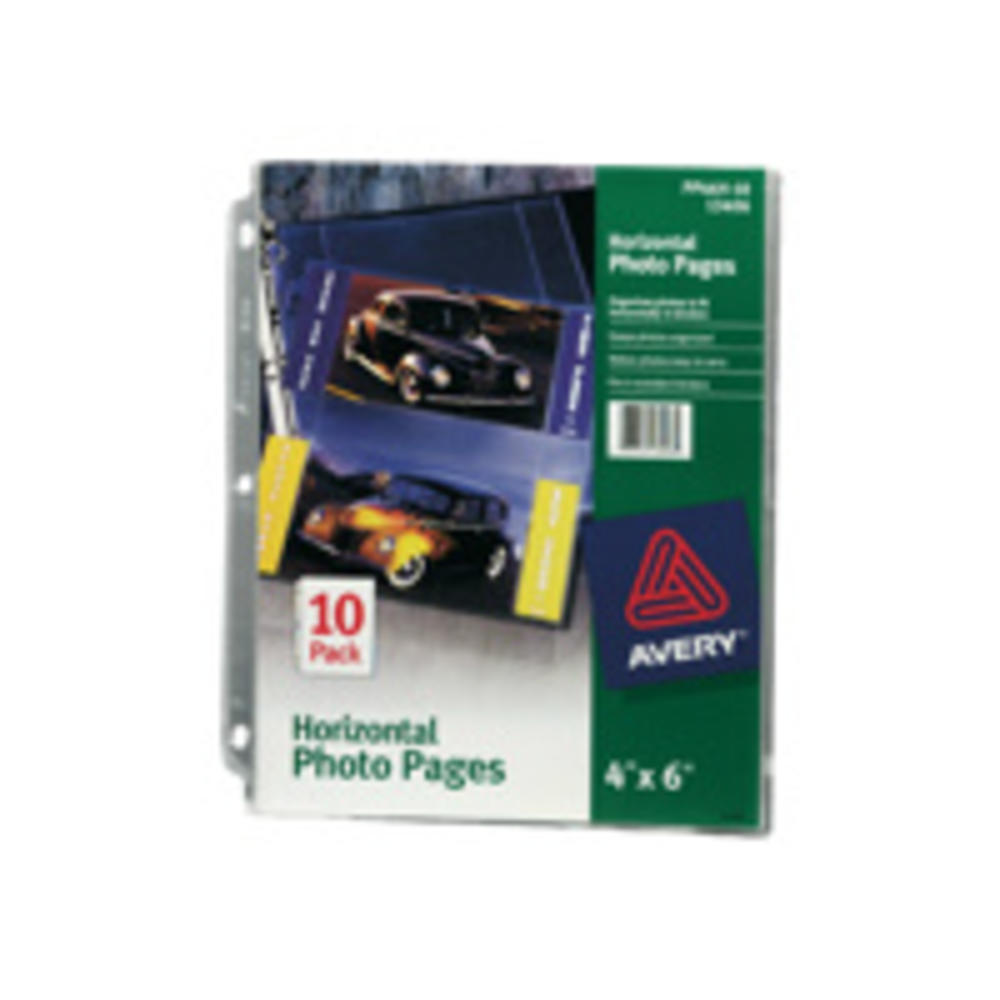 Avery AVE13406 Photo Storage Pages for Four 4 x 6 Horizontal Photos, 3