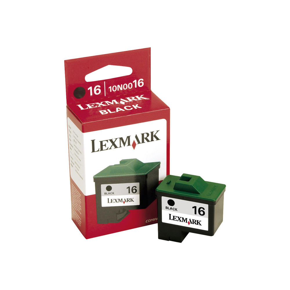 Lexmark 10N0016 (16) Ink, 410 Page-Yield, Black