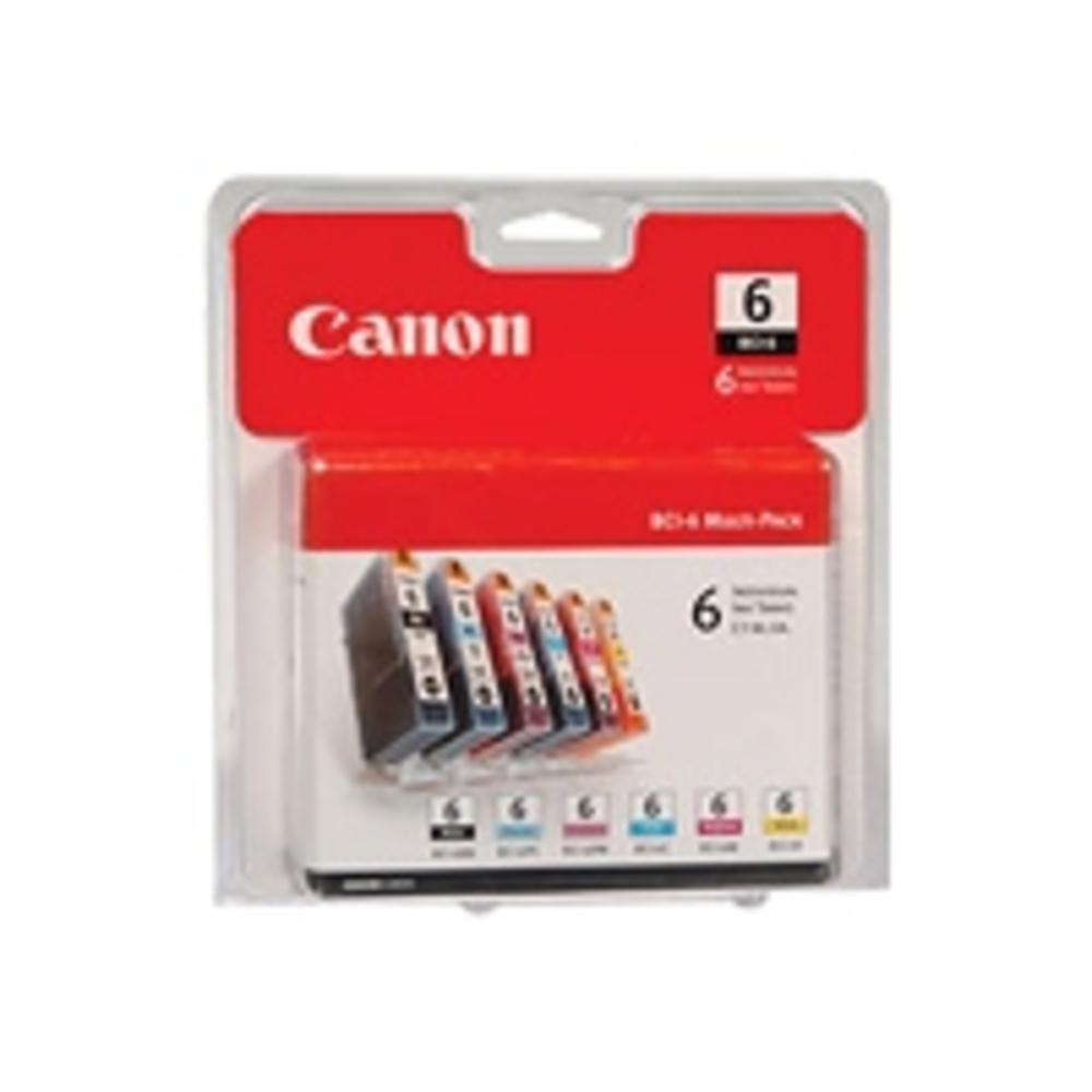 Canon CNM4705A018 4705A018 BCI-6 Black/Color Inkjet Cartridge 6/pk