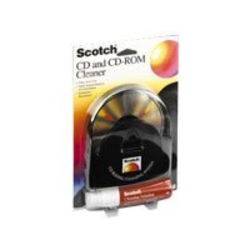 Scotch CD/DVD Disc Cleaner Wipes & Spray Bottle Solution