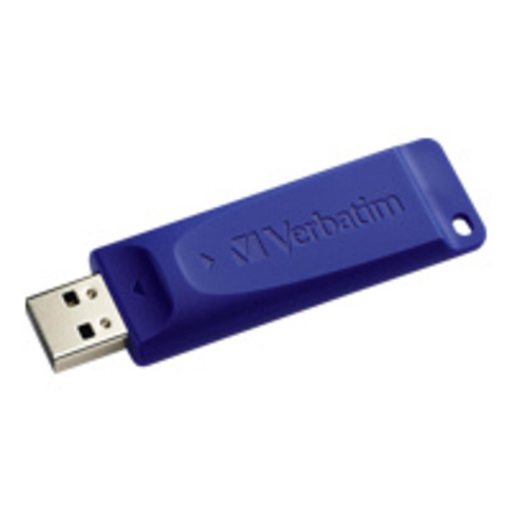 Verbatim Classic USB 2.0 Flash Drive, 32 GB, Blue