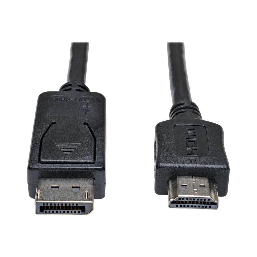 Tripp Lite DisplayPort to HDMI Cable Adapter (M/M), 10 ft., Black