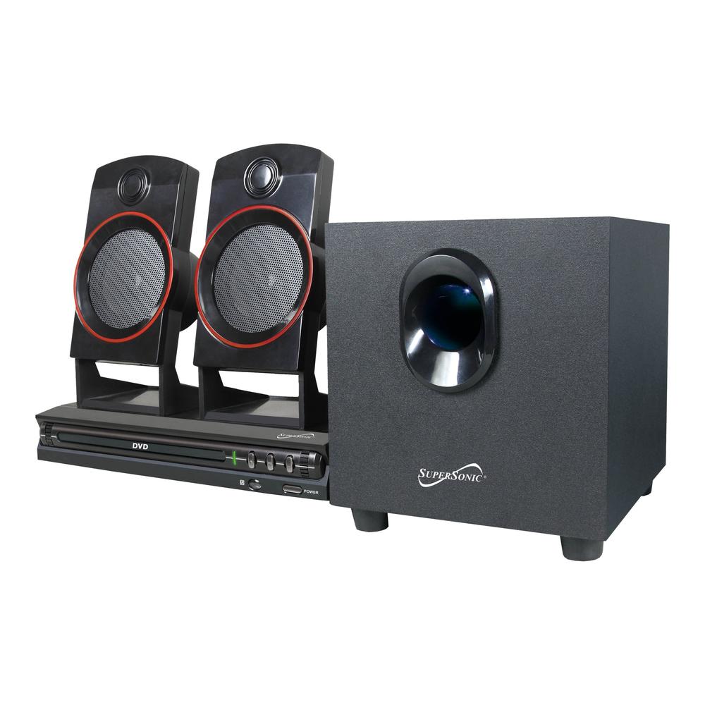 Supersonic 97077782M 2.1 Channel DVD Home Theater System