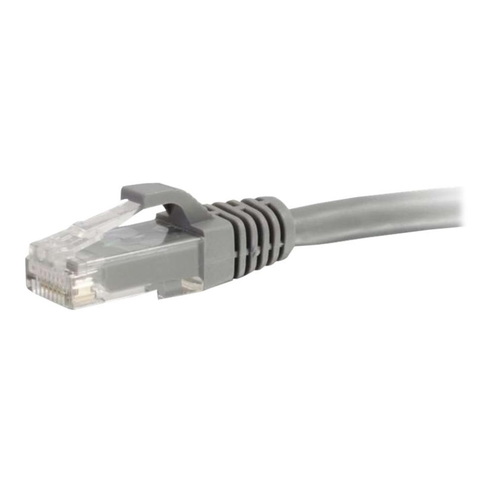 C2G 35ft CAT6 550 MHz Snagless Patch Cable-Gray