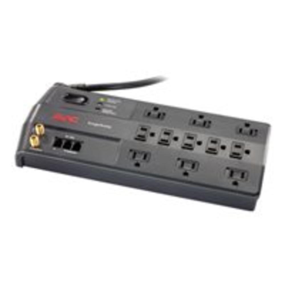 APC BY SCHNEIDER ELECTRIC P11VT3 APC PERFORMANCE SURGEARREST 11 OUTLET WITH PHONE (SPLITTER) AND COAX PROTECTION,