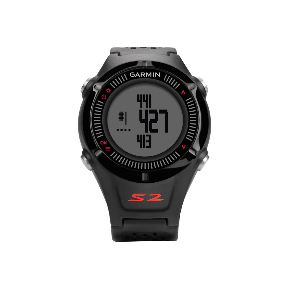 Garmin Approach S2 Golf GPS Watch Black/Red (Worldwide Edition)