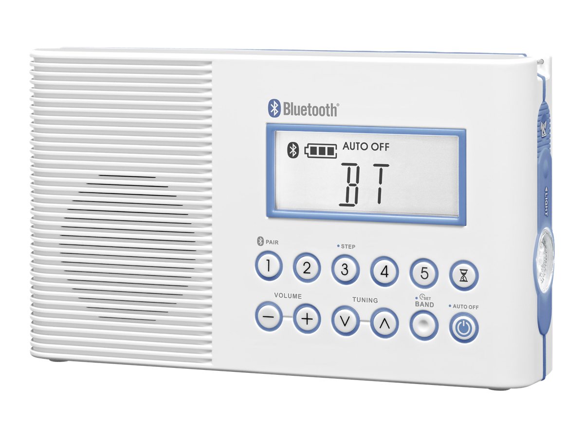 waterproof shower radio