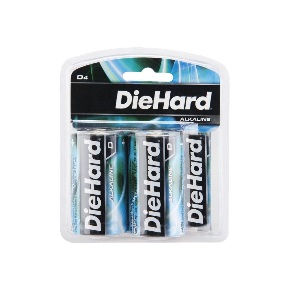 DieHard 41-1183 4 pack D size Alkaline battery