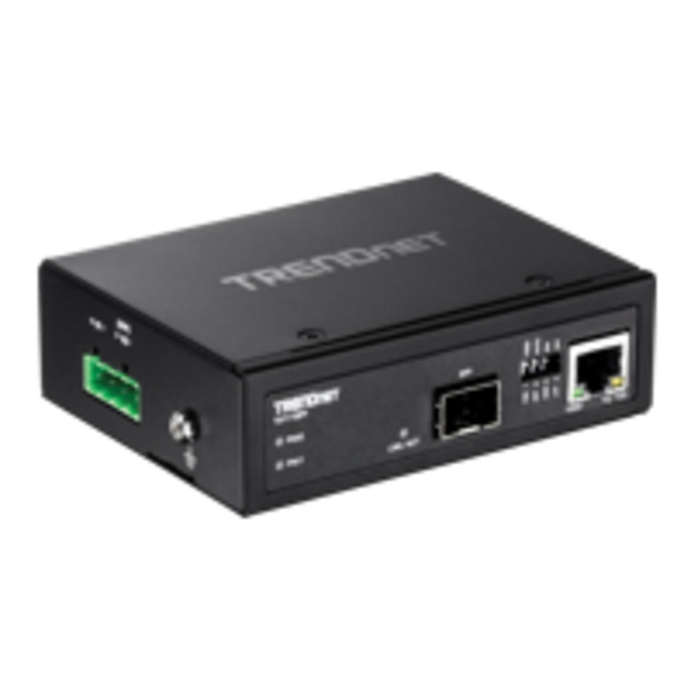 TRENDnet TI-F11SFP HI 100 1000 Base T Media Converter