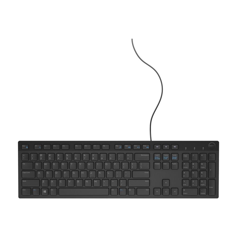 Dell BRAND NEW IN BOX Dell KB216 - Black USB Wired Multimedia Keyboard (AMX)