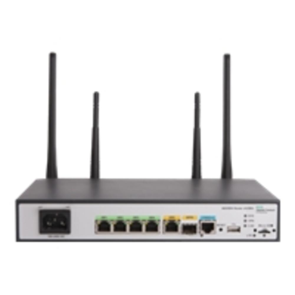 HPE MSR954-W 1GbE+SFP LTE (AM) Wireless Router (JH298A) 2GbE-WAN 4GbE-LAN 802.11n CWv7