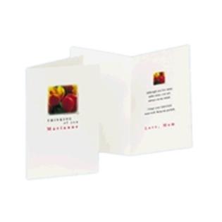 Avery 03378 Textured Half Fold Greeting Cards Inkjet 5 1 2 X 8 1 2 Wht 30 Bx W Envelopes