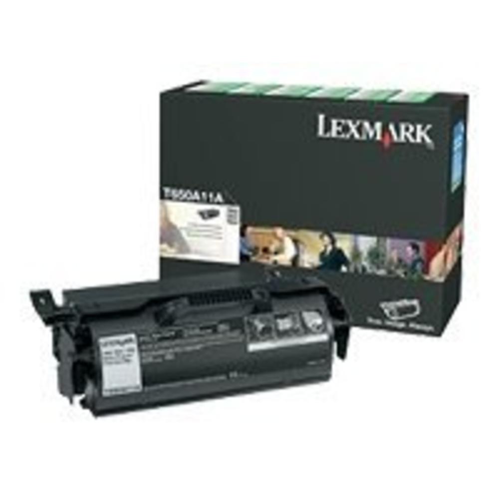 Lexmark T650A11A Return Program Toner, 7000 Page-Yield, Black