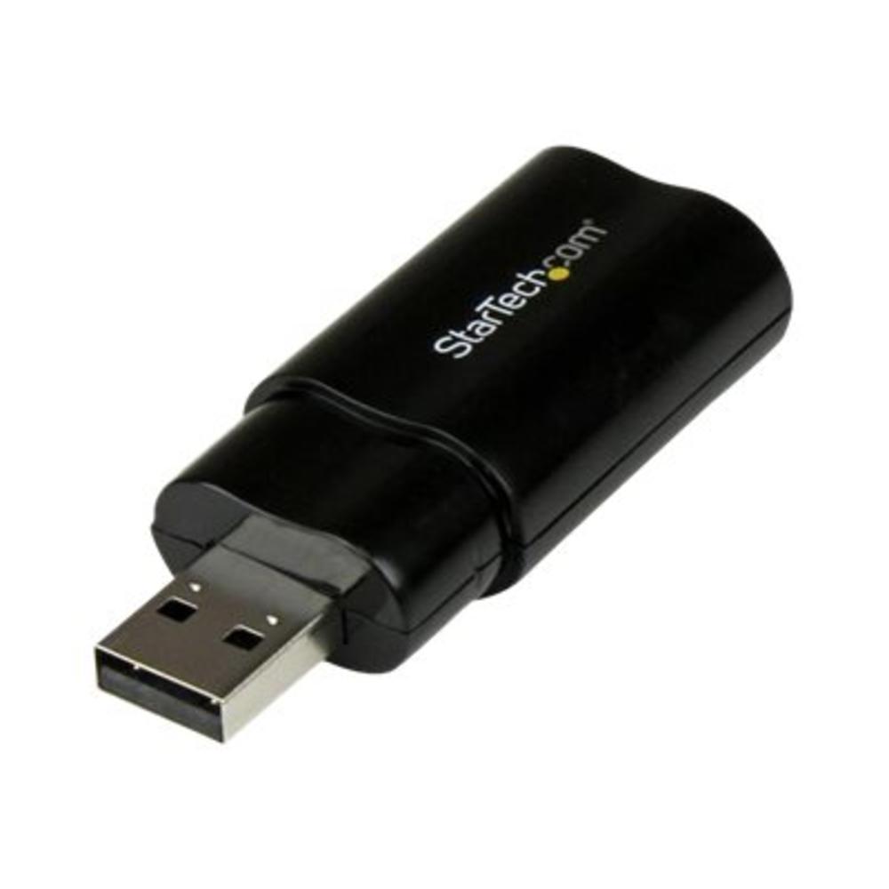 STARTECH.COM ICUSBAUDIOB USB STEREO AUDIO ADAPTER COMPACT LAPTOP EXTERNAL SOUND CARD