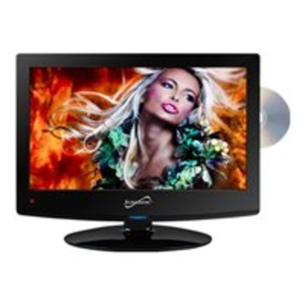 Supersonic(r) Sc-1512 15.6" 720p Led Tv/dvd Combination, Ac/dc Compatible With Rv/boat