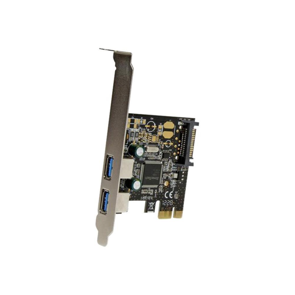 Startech.Com StarTech Controller Card PEXUSB3S23 2Port PCI Express SuperSpeed USB3.0 with SATA Power Retail