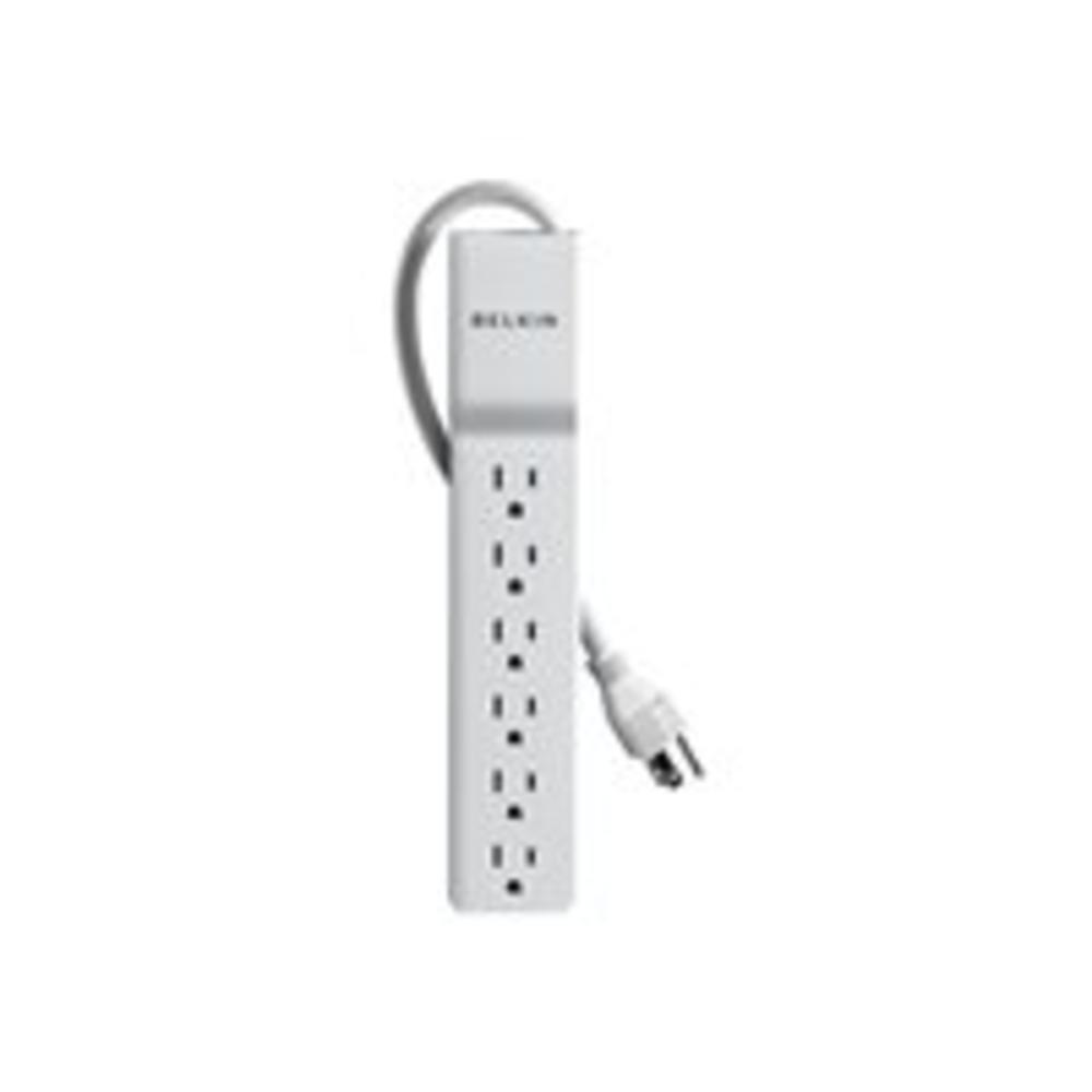 Belkin BE106000-04 6-Outlet Home or Office Surge Protector with 4 ft. Cord