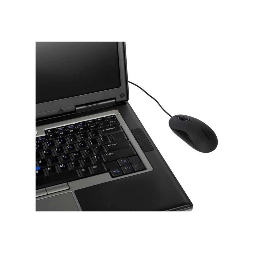 Targus AMU80US USB Optical Laptop Mouse - Black