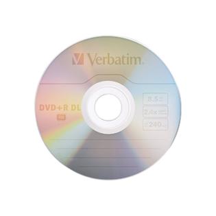 Verbatim Datalife Plus Dual Layer Dvd R Discs 8 5gb 2x Spindle White Pa