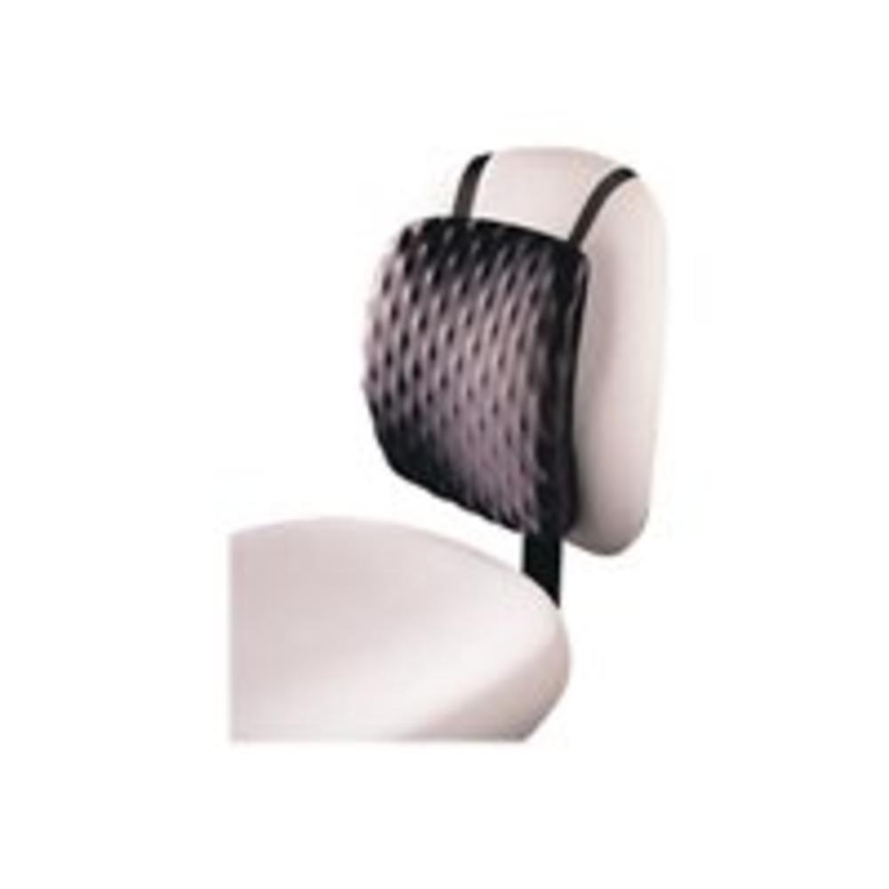 Kensington KMW82021 Back Support Chair Pad, 13 x 1-1/2 x 13-3/4, Black