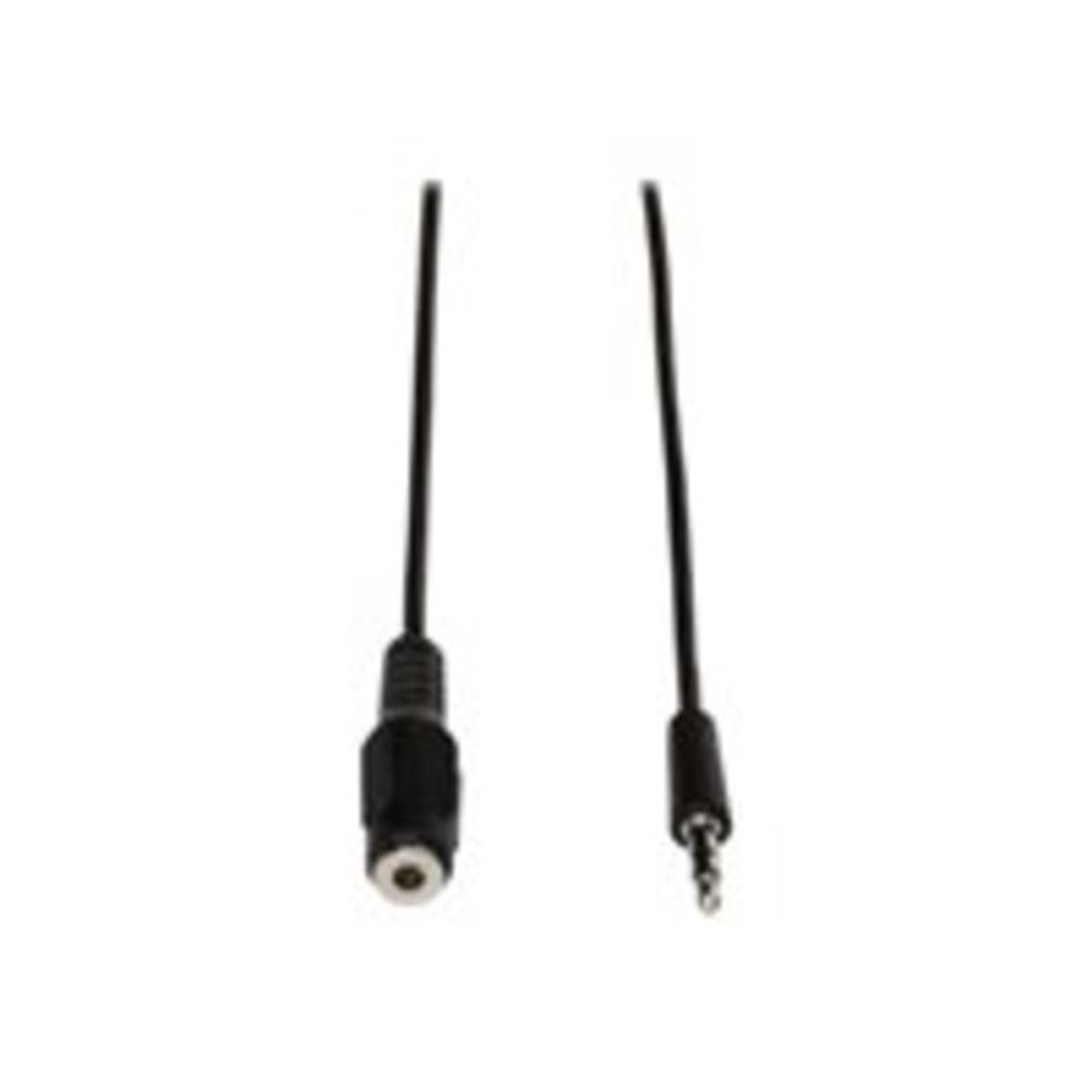 Tripp Lite 3.5mm Mini Stereo Audio Extension Cable for Speakers and Headphones (M/F), 25-ft.(P311-025)