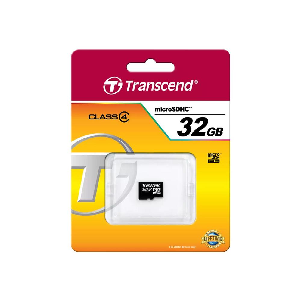 Transcend 32GB Transcend microSD CL4 Mobile Phone Memory Card