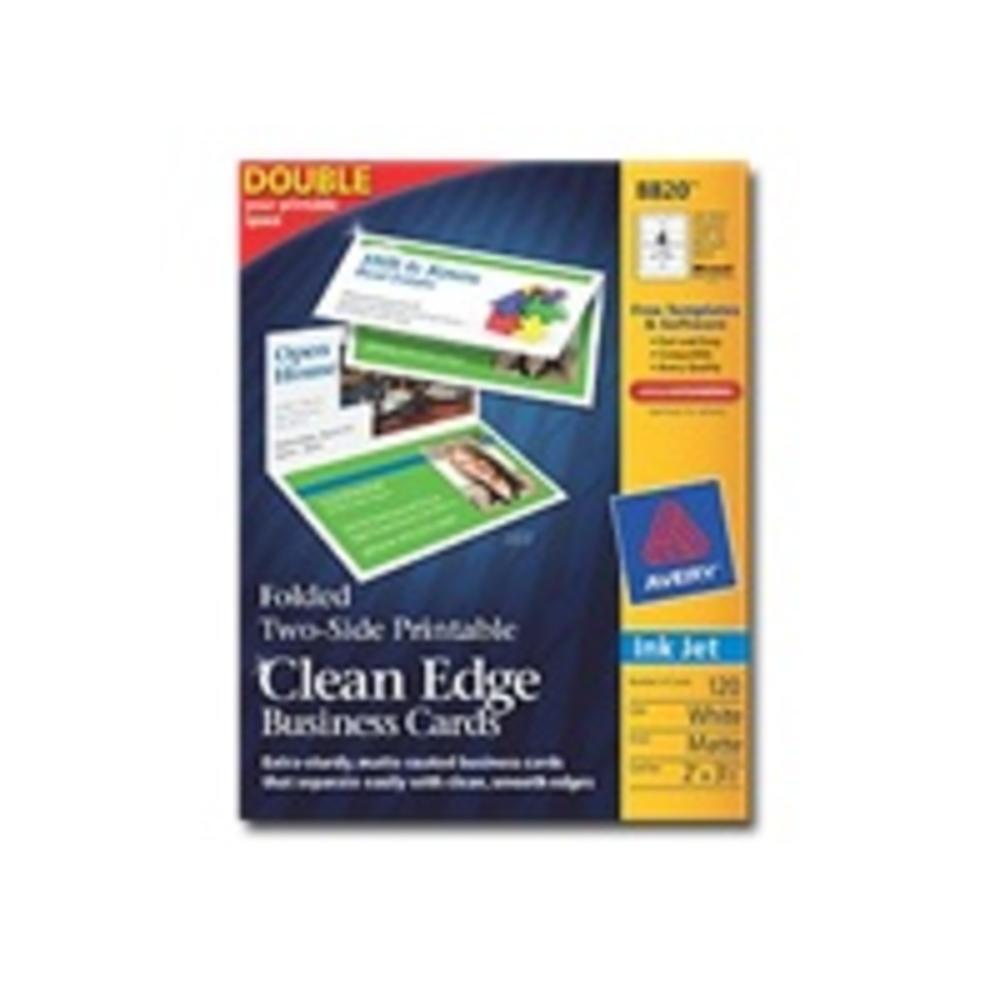Avery AVE8820 Two-Side Clean Edge Printable Business Cards