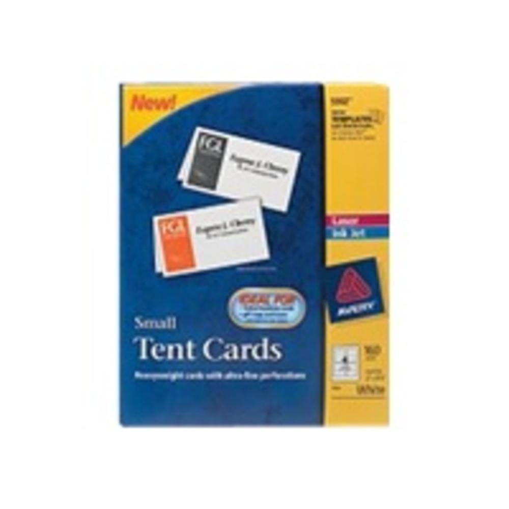 Avery AVE5302 Tent Cards, 2 x 3-1/2, 160 Cards per Box