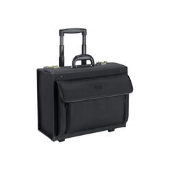 Solo Classic Rolling Catalog Case, Fits Devices Up To 16", Polyester, 18 X 8 X 14, Black