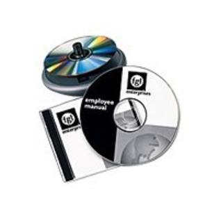 Avery 5695 CD/DVD Design Kit, Matte White, 40 Laser Labels ...